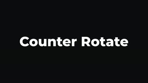 Counter Rotate — After Effects curves and spins preset preview