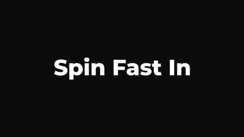 Spin Fast In — After Effects curves and spins preset preview