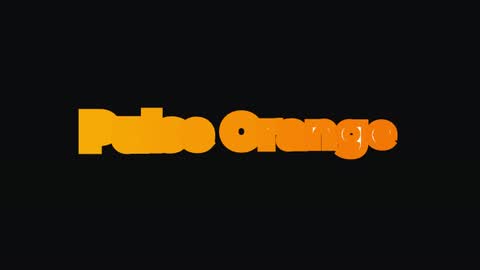 Pulse Orange — After Effects fill and stroke preset preview