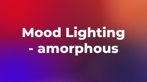 Mood Lighting - amorphous — After Effects creative preset preview
