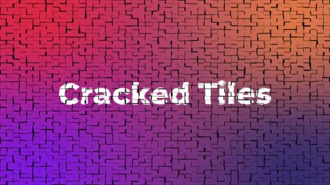 Cracked Tiles — After Effects special effects preset preview