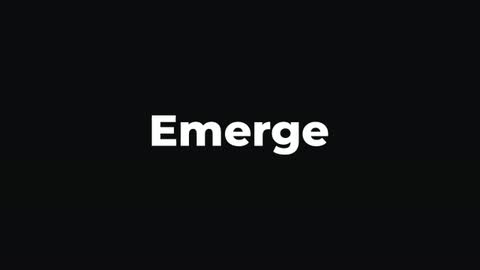 Emerge — After Effects legacy preset preview