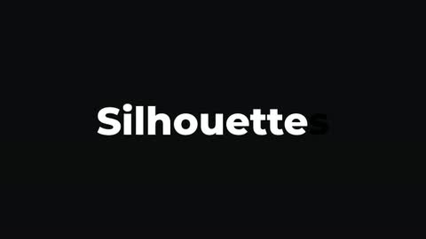 Silhouettes — After Effects legacy preset preview
