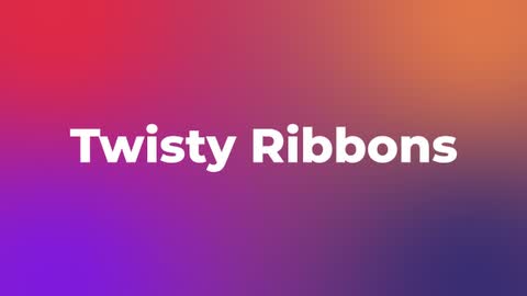 Twisty Ribbons — After Effects legacy preset preview