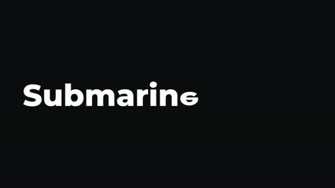 Submarine — After Effects mechanical preset preview