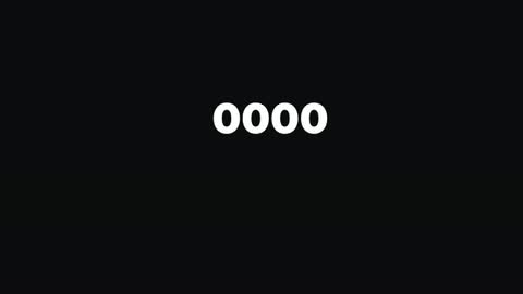 Counter Countdown Monospaced — After Effects number counters preset preview