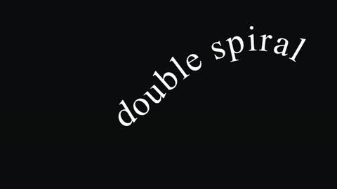 Double Spiral — After Effects paths preset preview