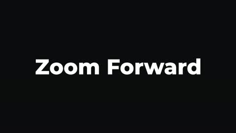 Zoom Forward — After Effects scale preset preview