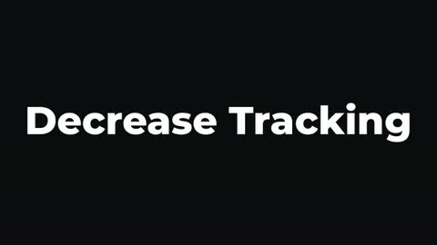 Decrease Tracking — After Effects tracking preset preview