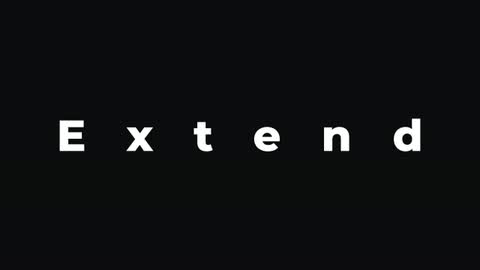 Extend — After Effects tracking preset preview
