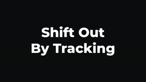 Shift Out By Tracking — After Effects tracking preset preview