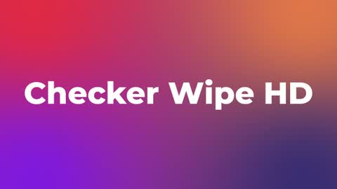 Checker Wipe HD — After Effects wipes preset preview